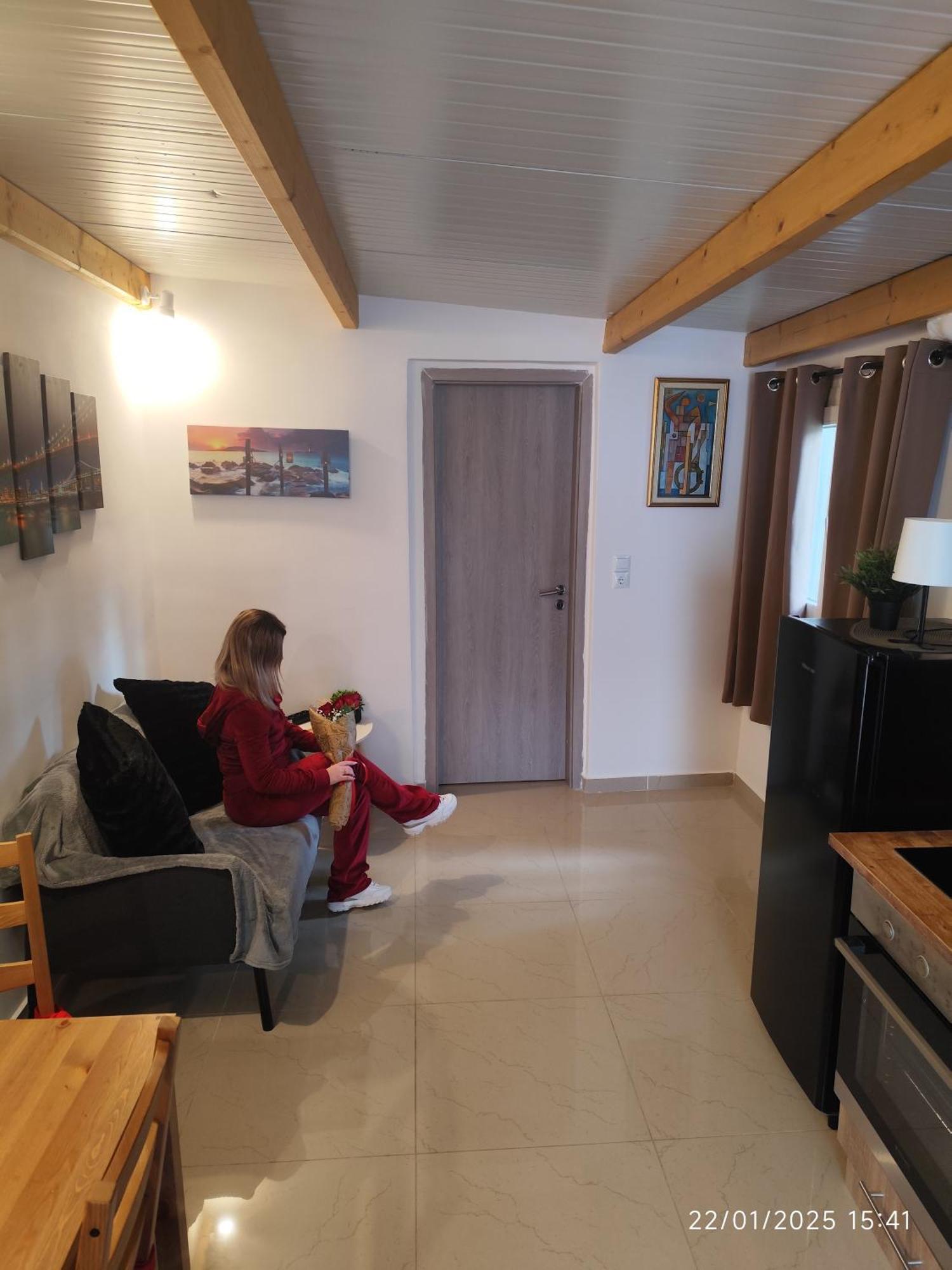 Johnson House Appartement Rafína Kamer foto